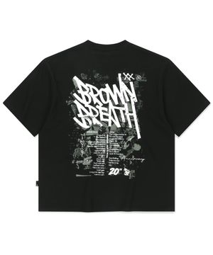 20TH ANNIV TAG TEE - BLACK