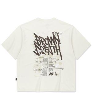 20TH ANNIV TAG TEE - IVORY