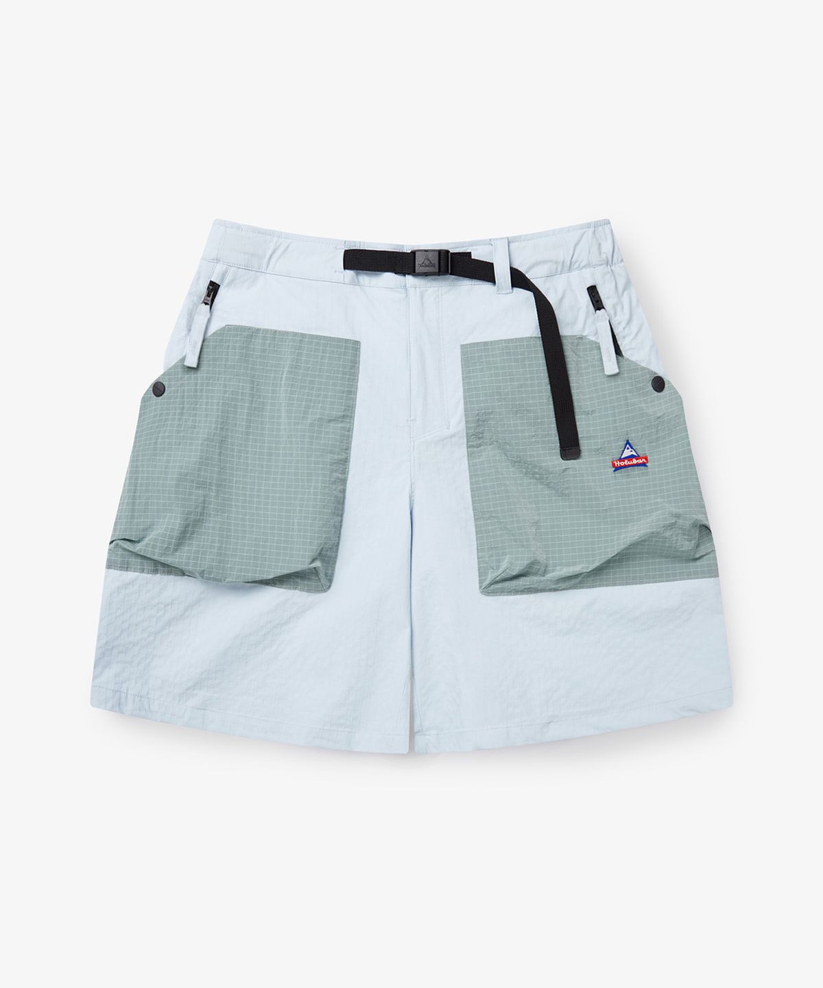 홀루바(HOLUBAR) Fatigue Lined Short Pants Sky Blue