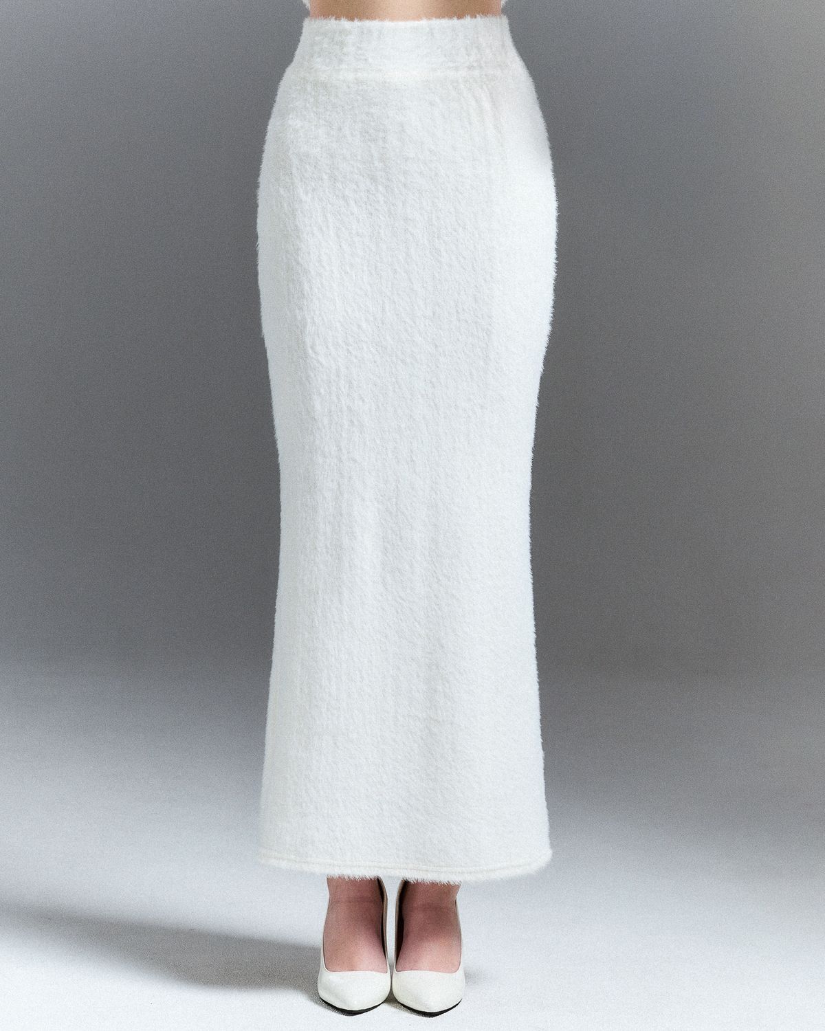 쿨시스(COOLSIS) CS FUR MERMAID LONG SK-059 (WHITE)