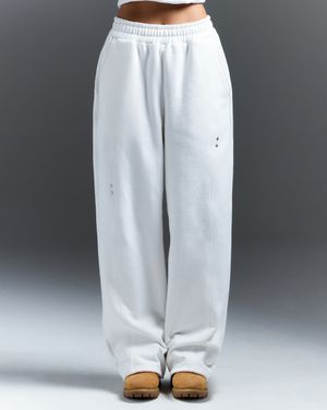 CS WINTER RIVET PANTS-058 (WHITE)
