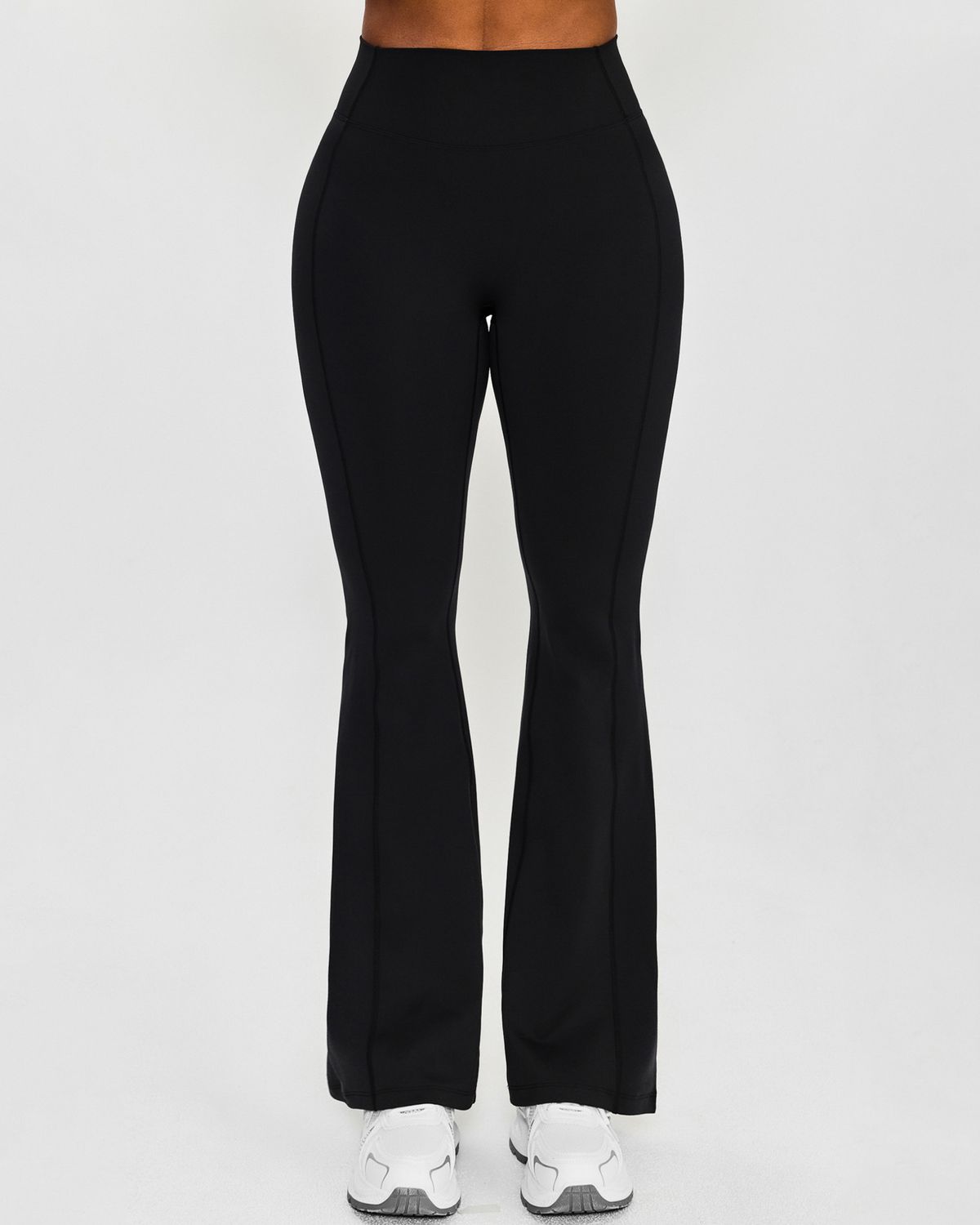 쿨시스(COOLSIS) CS CURVE BOOTCUT LEGGINGS (BLACK)