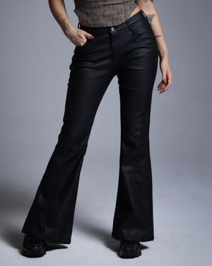 CS COATED BOOT JEANS-056