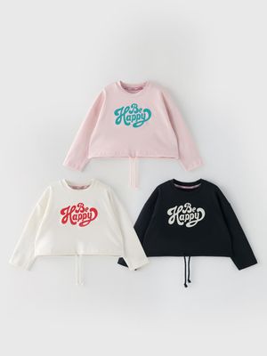 크롭크롭 티셔츠 - 3 COLOR