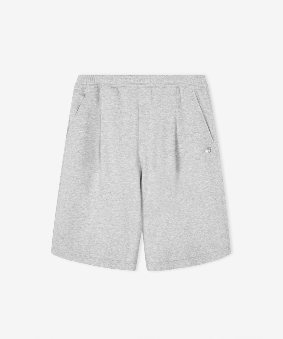 뉴발란스(NEW BALANCE) NBNVG21533 / UNI 에센셜 6부 쇼츠 (M/GRAY)
