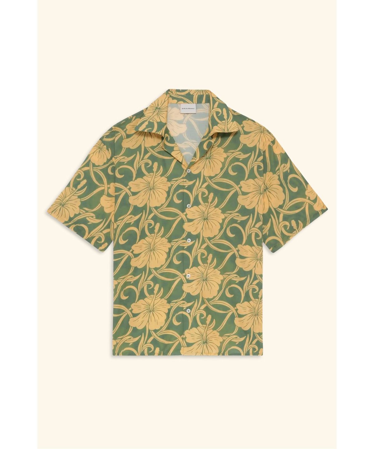 드롤드무슈(DROLE DE MONSIEUR) 히비스커스 모노그램 셔츠 Chemise Hibiscus Monoramme D0SCM26214GRX