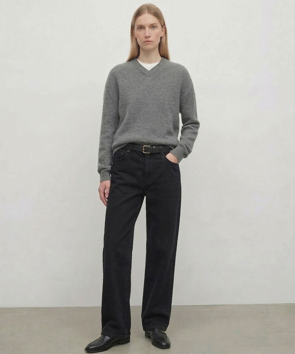킴도(KIMDOH) Sorel Wide Denim / Black