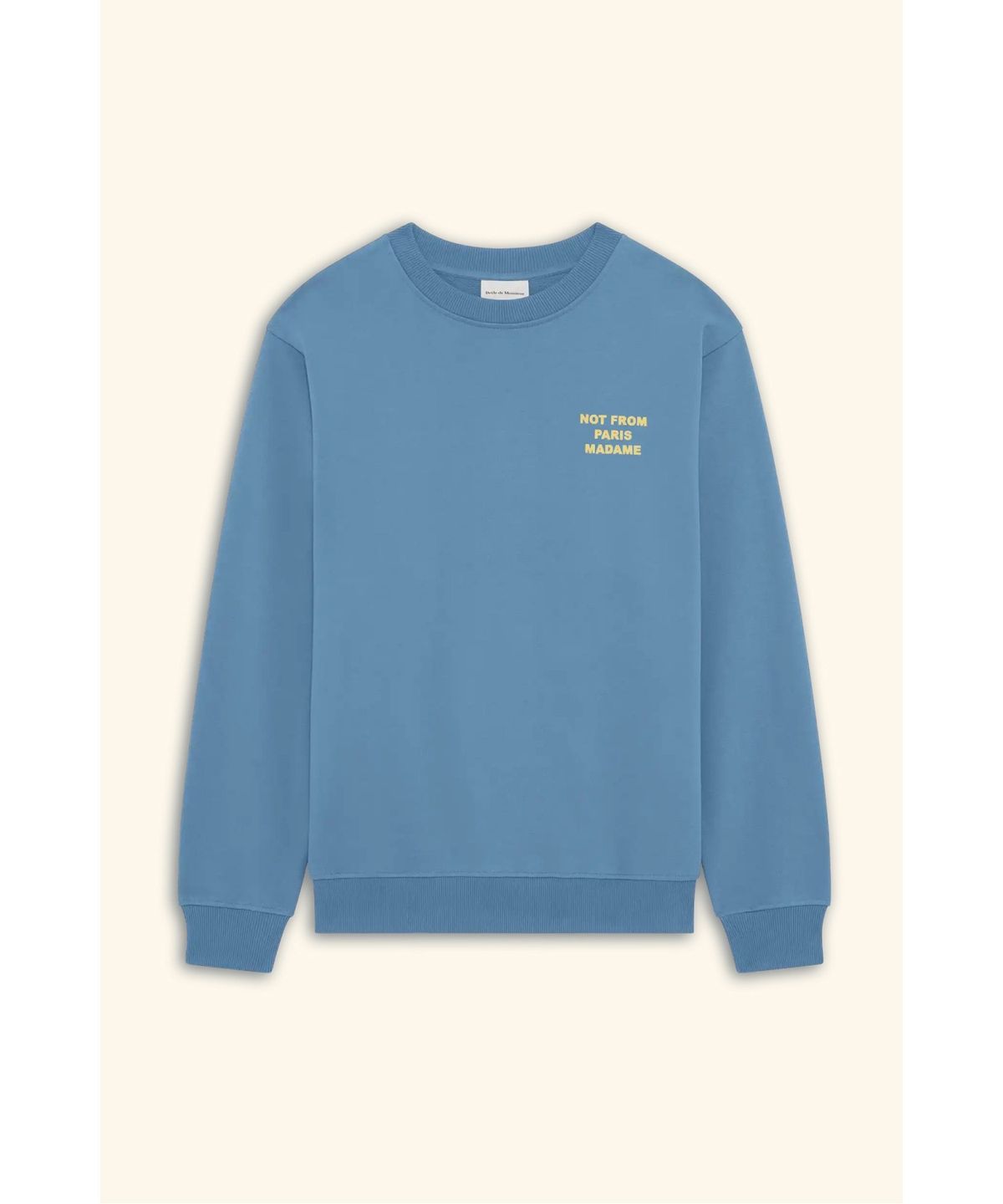 드롤드무슈(DROLE DE MONSIEUR) 슬로건 그래픽 스웨트셔츠 Le Sweatshirt Slogan  D0TSM26206BUM