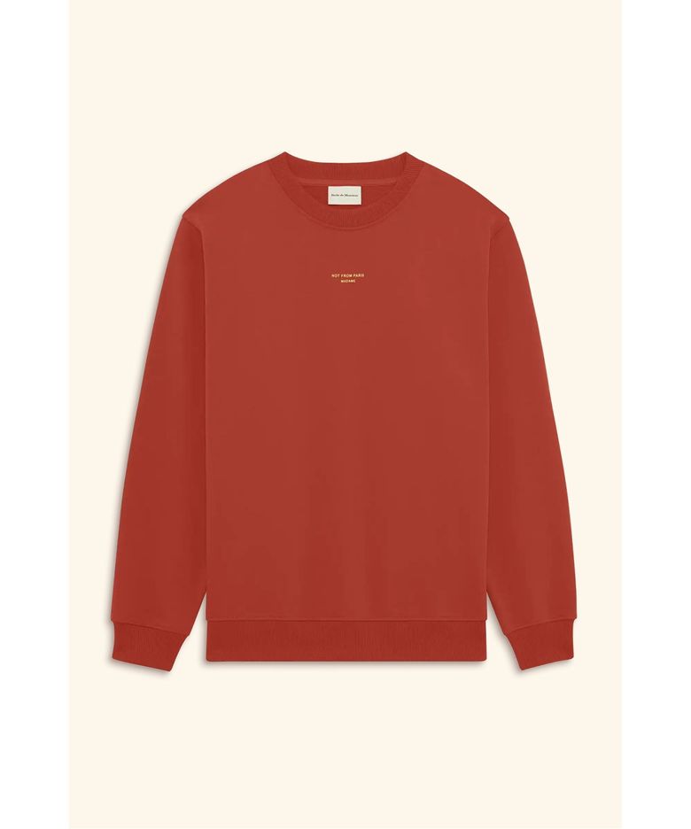 클래식 슬로건 스웨트셔츠 Le Sweatshirt Slogan Classique D0TSM26207RED