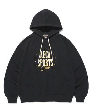 AECA SPORTS CLUB HOODIE-BLACK
