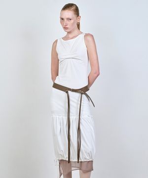 MULTIWAY LAYERED MAXI DRESS IVORY