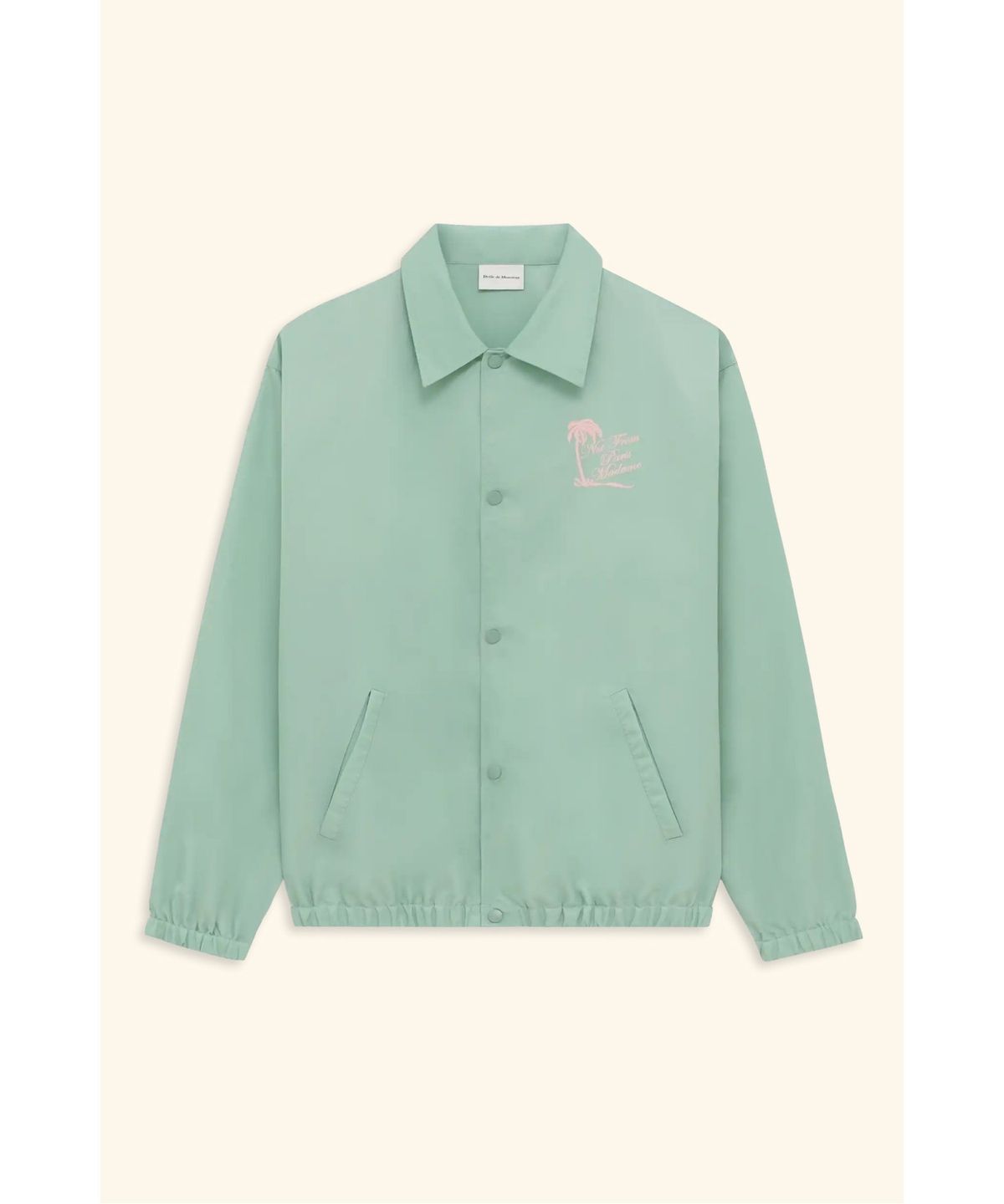 드롤드무슈(DROLE DE MONSIEUR) 슬로건 팜트리 나일론 재킷 Veste Slogan Palmier D0JAM26114GRL
