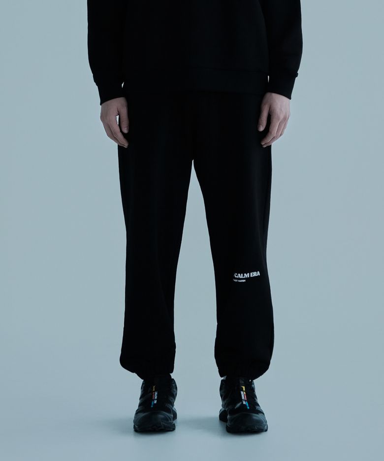 내추럴 데일리 스웨트팬츠_블랙