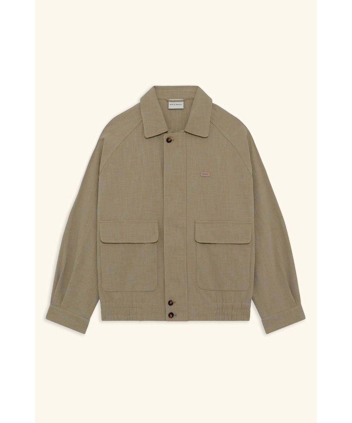 드롤드무슈(DROLE DE MONSIEUR) 래글런 코튼 블루종 Blouson Raglan Coton D0JAM26109KHX