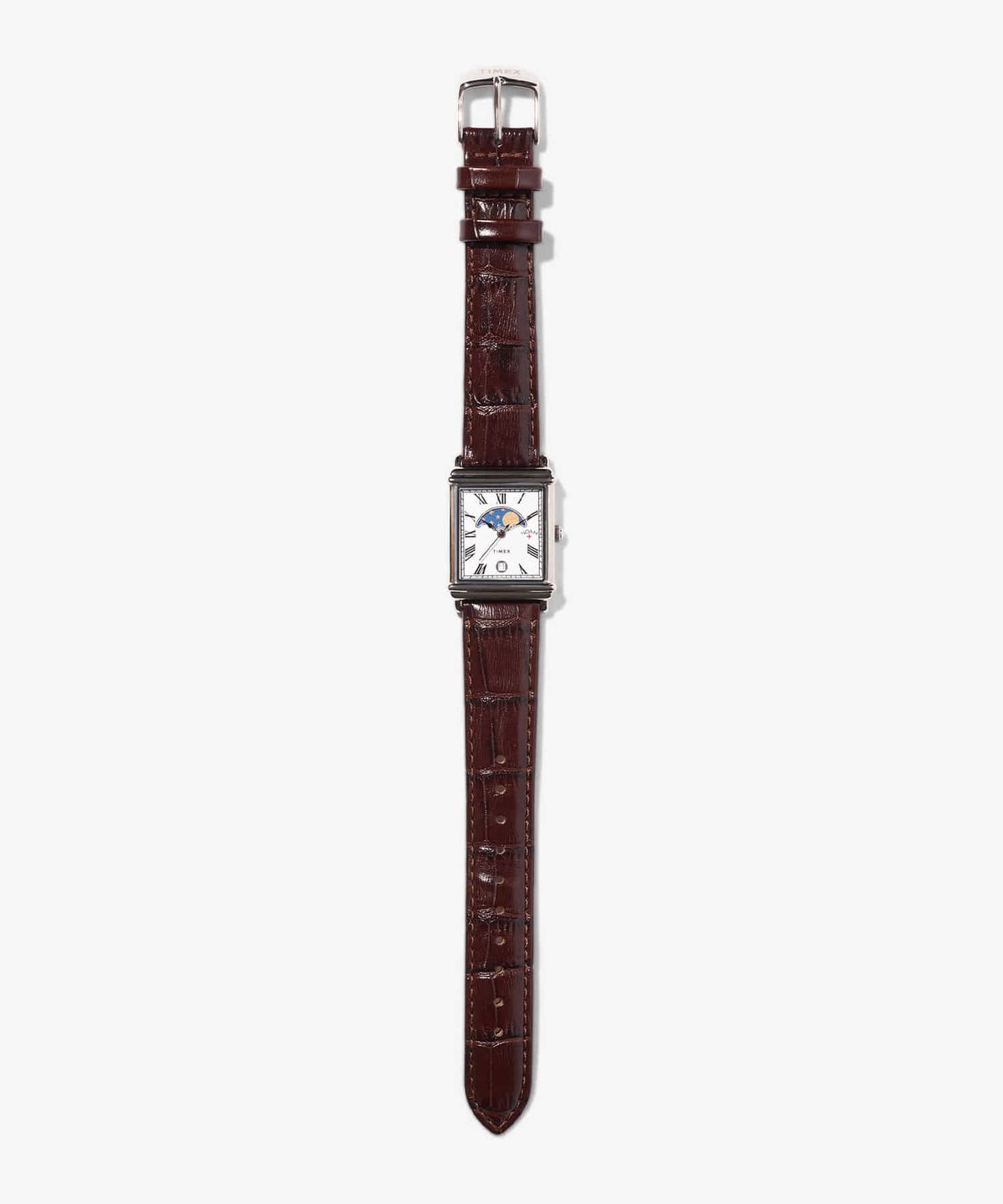 노아(NOAH) (U) 노아 X 타이맥스 문 페이즈 워치 브라운 스틸 NOAH X TIMEX MOON PHASE WATCH BROWN/STEEL