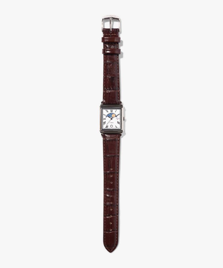 (U) 노아 X 타이맥스 문 페이즈 워치 브라운 스틸 NOAH X TIMEX MOON PHASE WATCH BROWN/STEEL