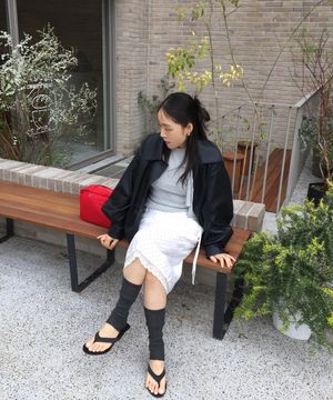 사틴 미디 스커트_MIWWHG426G