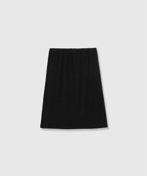little ribbon skirt (Black)