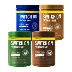 단백질 쉐이크 대용량 400g (곡물맛,초코맛,말차맛,아몬드맛)