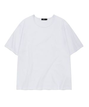 [스토커즈 PICK] U-NECK SHORT SLEEVES (WHITE)