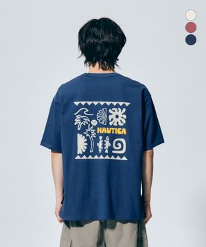 오션 트라이벌 티셔츠(3colors) NTS5556