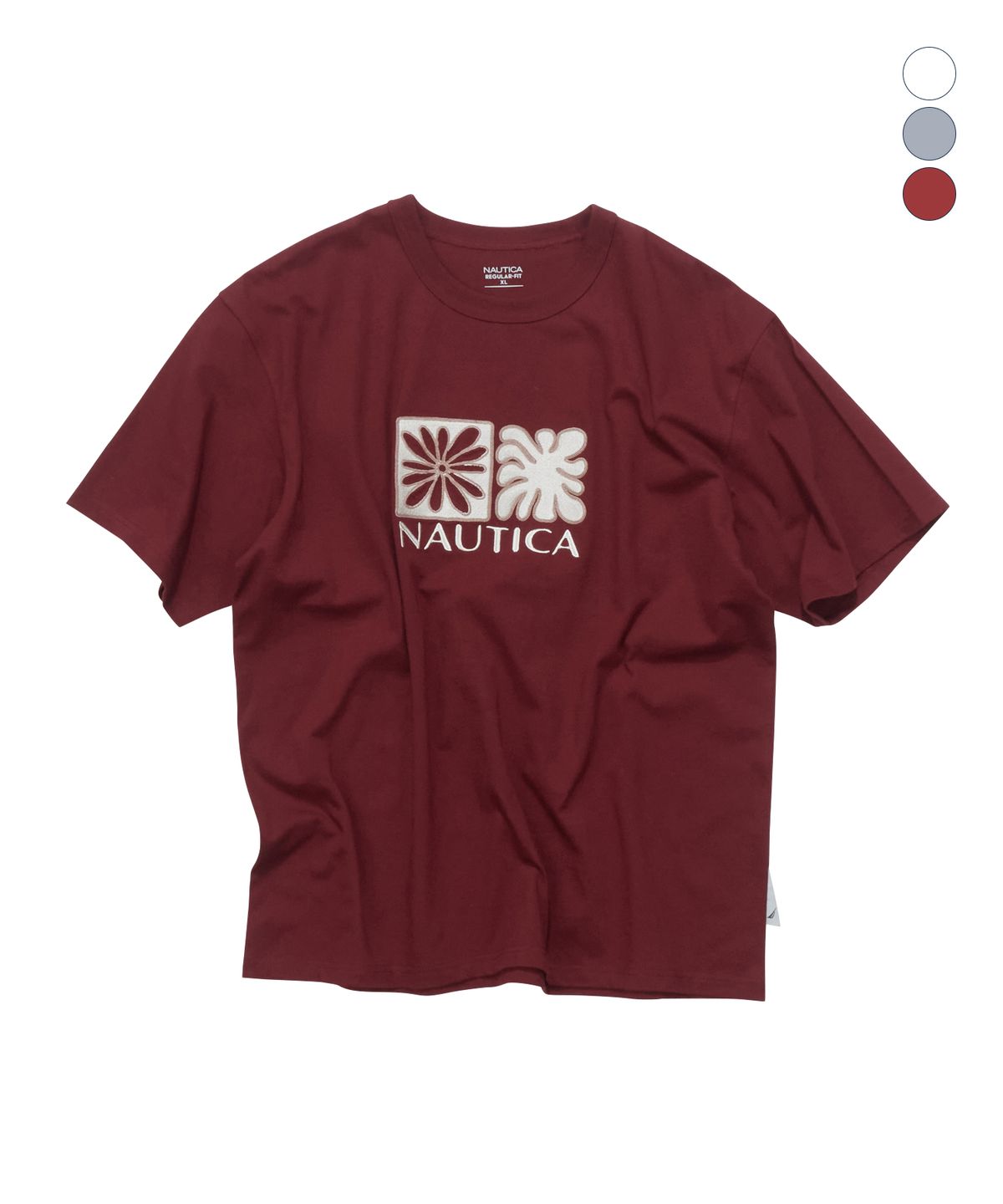 노티카(NAUTICA) 오션 사인 티셔츠(3colors) NTS5566