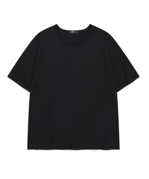 [스토커즈 PICK] U-NECK SHORT SLEEVES (BLACK)