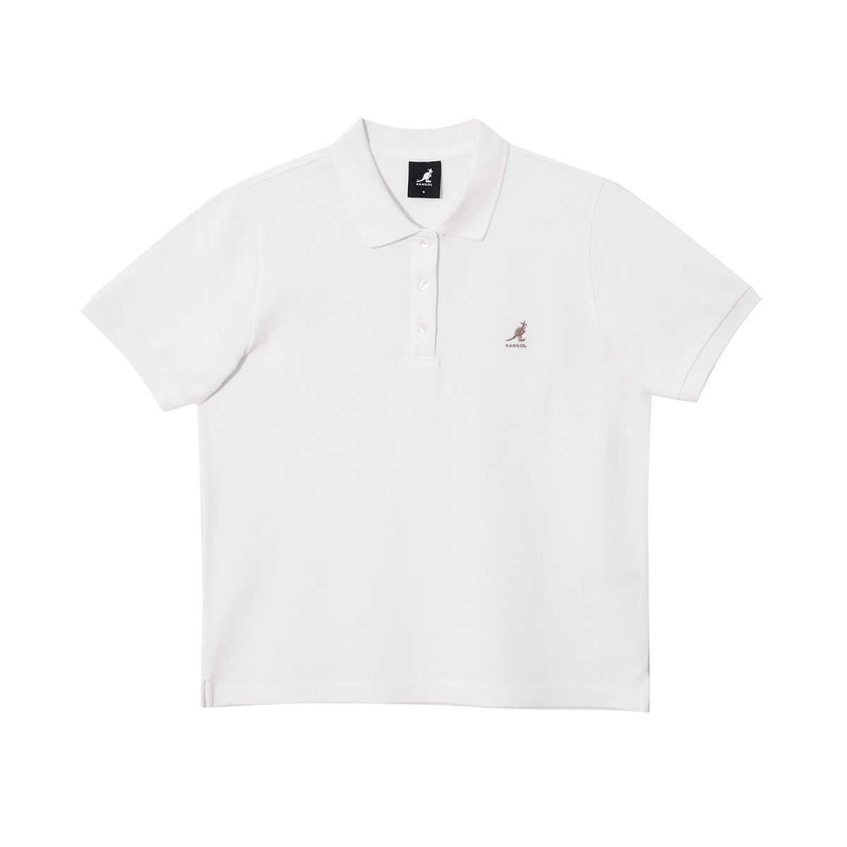 캉골(KANGOL) 우먼스 피케 셔츠 1732 오프화이트