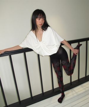 flow drape tee (Ivory)