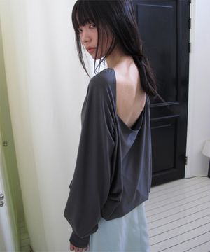 tender back top (Charcoal)