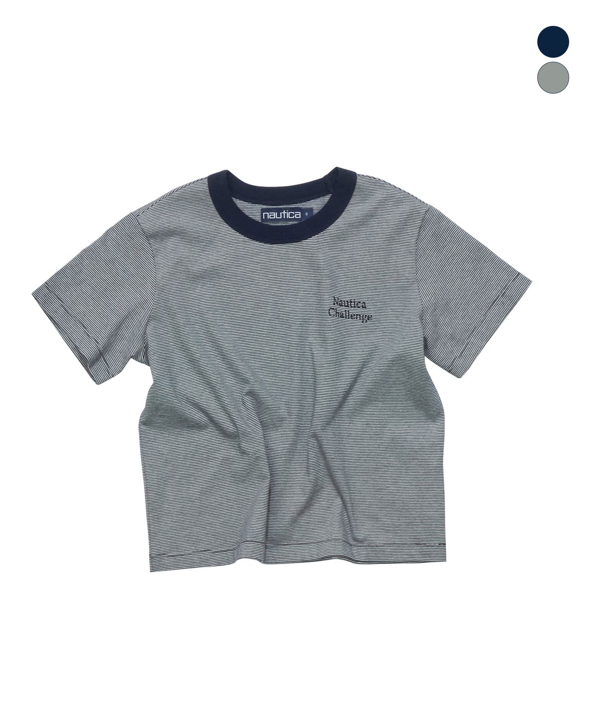 노티카(NAUTICA) W 챌린지 스트라이프 티셔츠(2colors) NTS5456