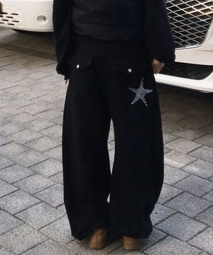 씨에스디 핑거프린트 스웻팬츠