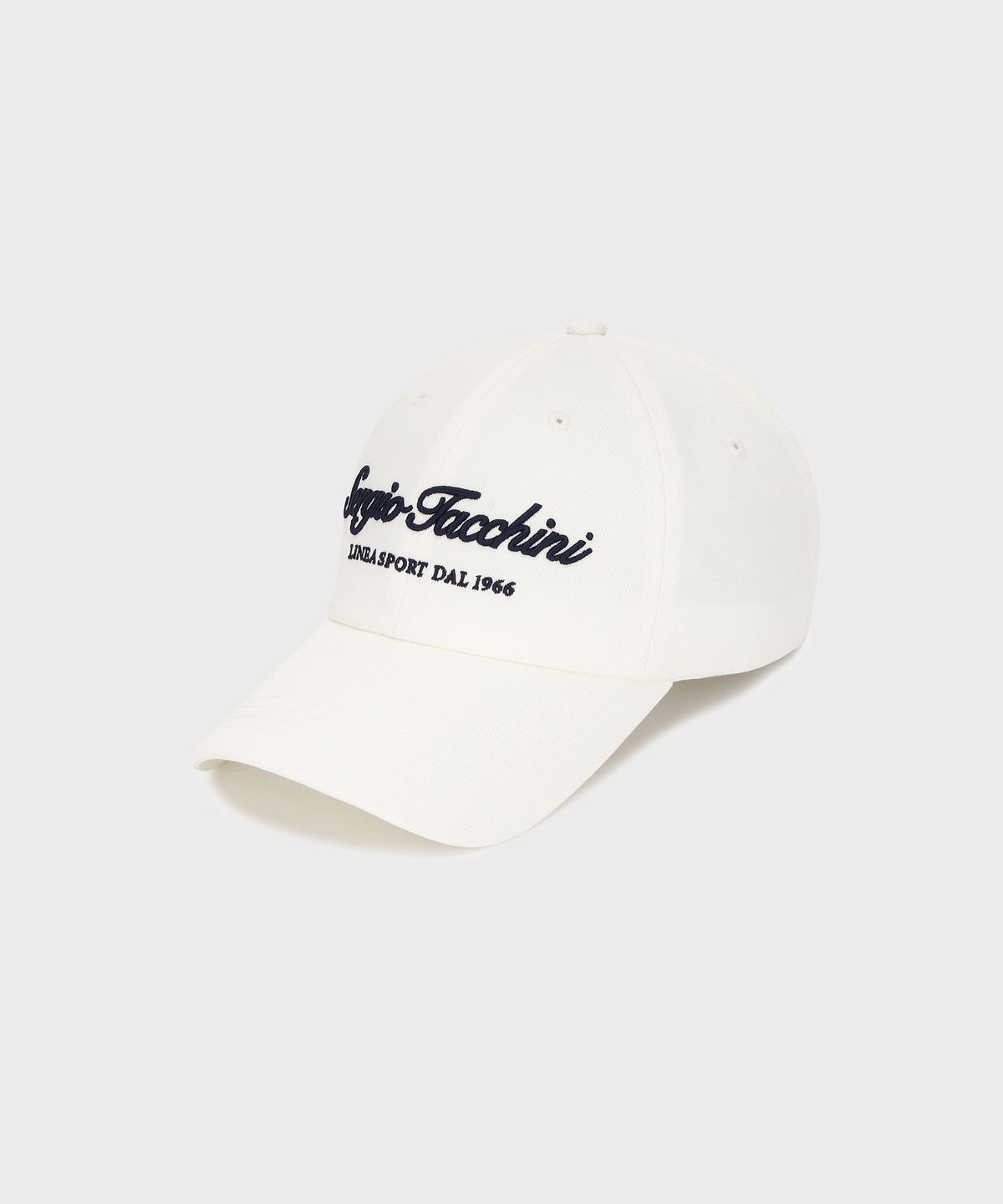 세르지오 타키니(SERGIO TACCHINI) U 코튼 클래식 언스트럭쳐 볼캡 (White)