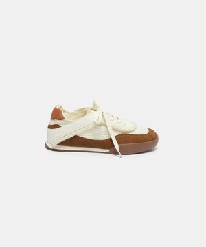Ruffle low sneakers(brown)_DG4DS26005BRN