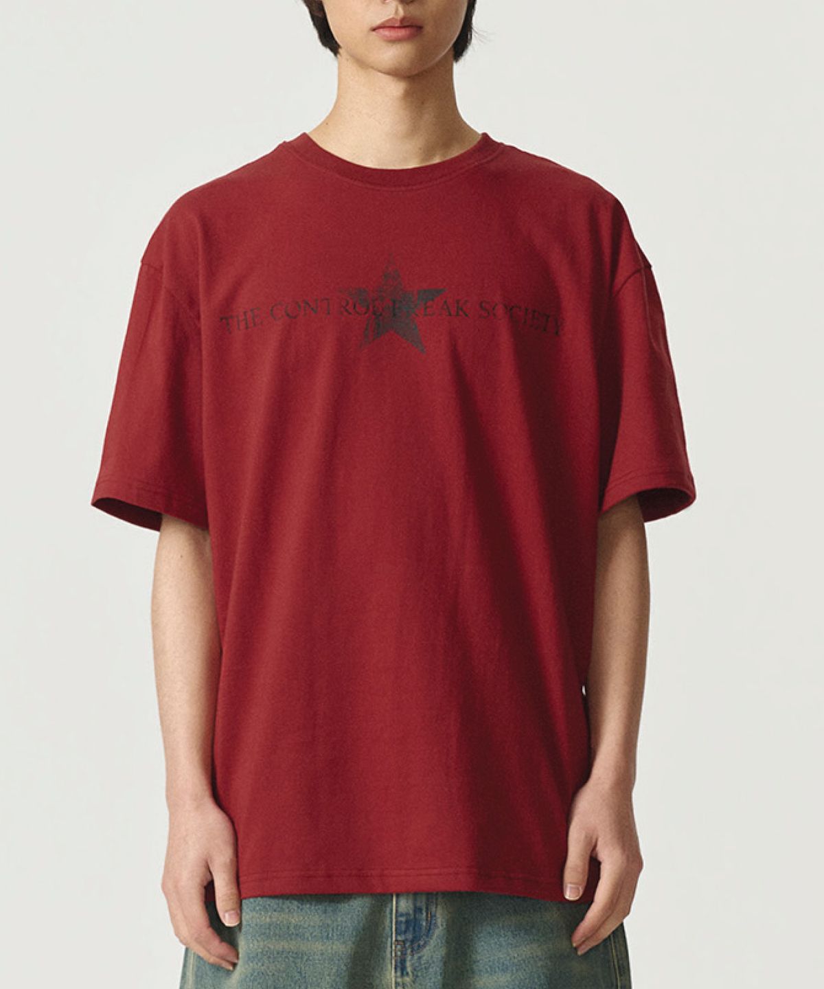 카네이테이(KANEITEI) CONTROL FREAK SHORT SLEEVES (RED)