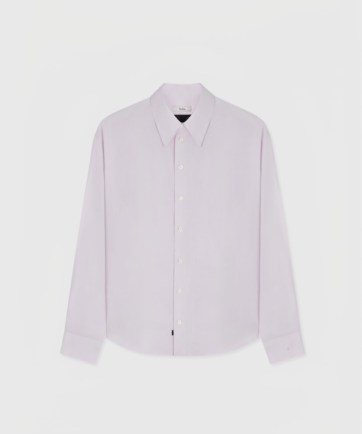 타일레(TAILLE) SILKY LYOCELL BOY SHIRT SMOCKED VIOLET