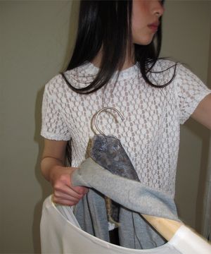 little flower tee (Ivory)