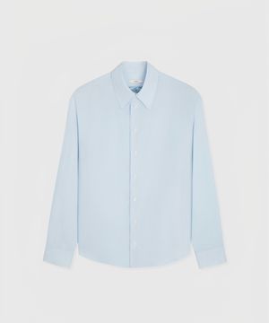 SILKY LYOCELL BOY SHIRT LIQUID BLUE