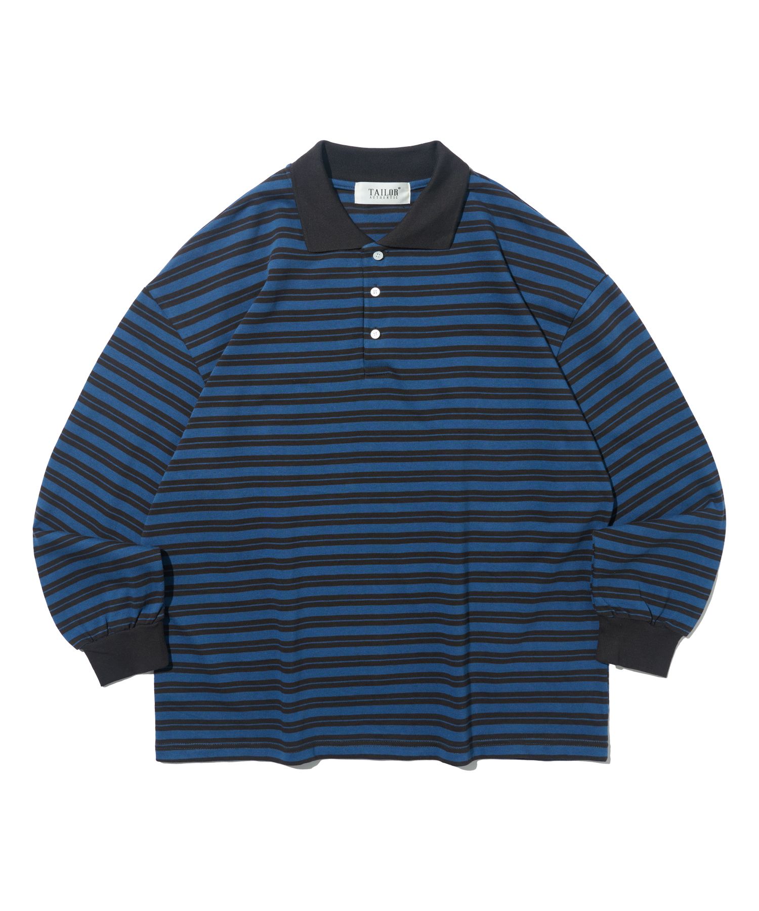MUSINSA公式 | TAILOR STUDIO オックスフォードストライプカラー長袖T 