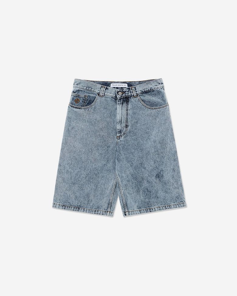 Big Boy Shorts - Heavy Washed Blue