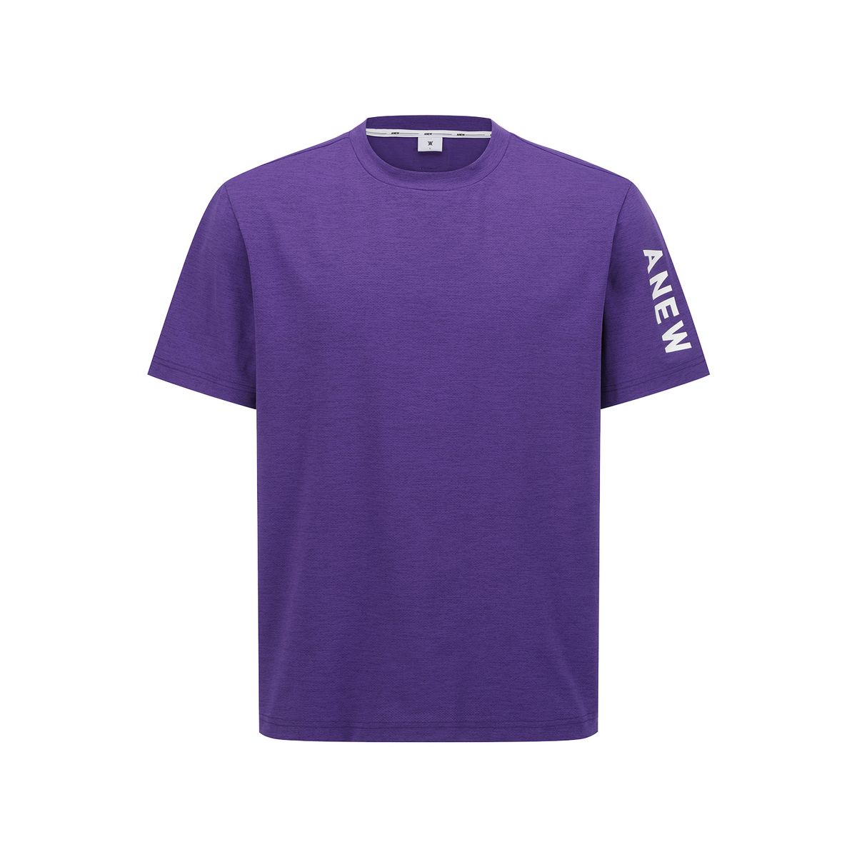 어뉴골프(ANEW GOLF) MEN SOLID ROUND SHORT SLEEVE T-SHIRT_PP