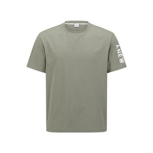 MEN SOLID ROUND SHORT SLEEVE T-SHIRT_LK