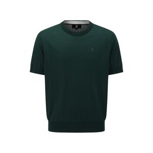 MEN SOLID SHORT SLEEVE SWEATER_DN