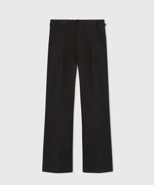 LAFONT CABAS TWILL TROUSERS ASH BLACK