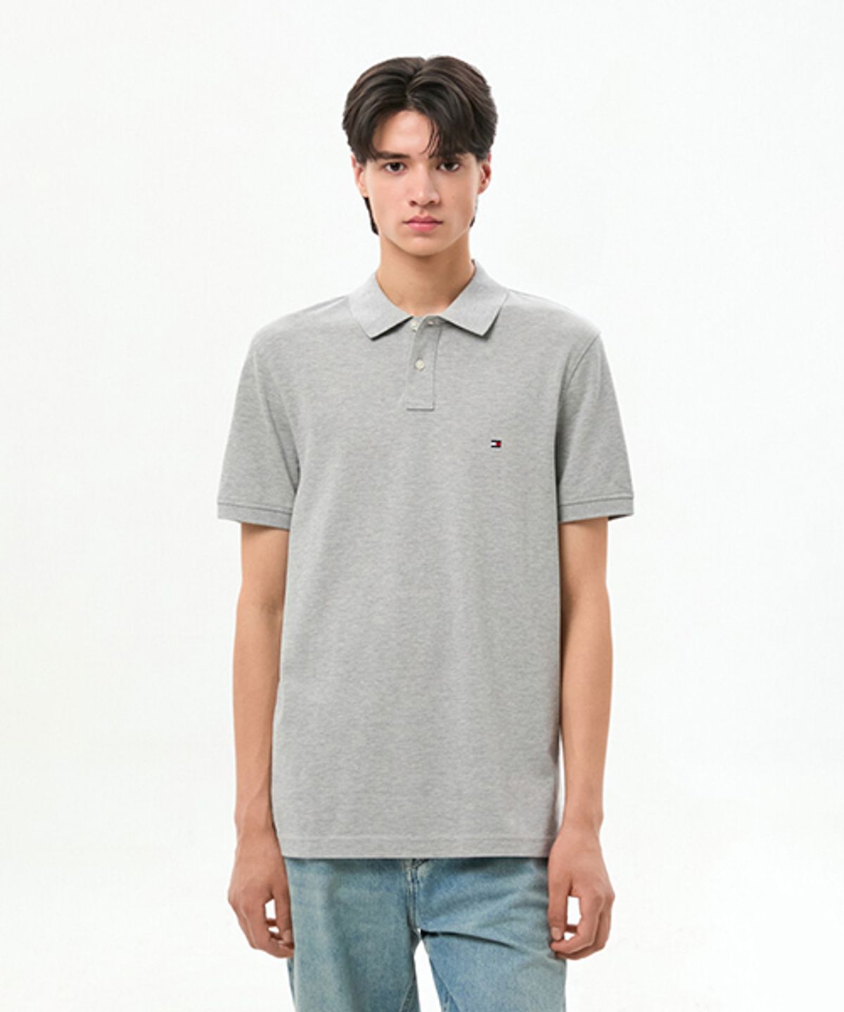 타미힐피거(TOMMY HILFIGER) 1985 레귤러 핏 반팔 폴로 셔츠 (T12G1TKT060MT2P01)