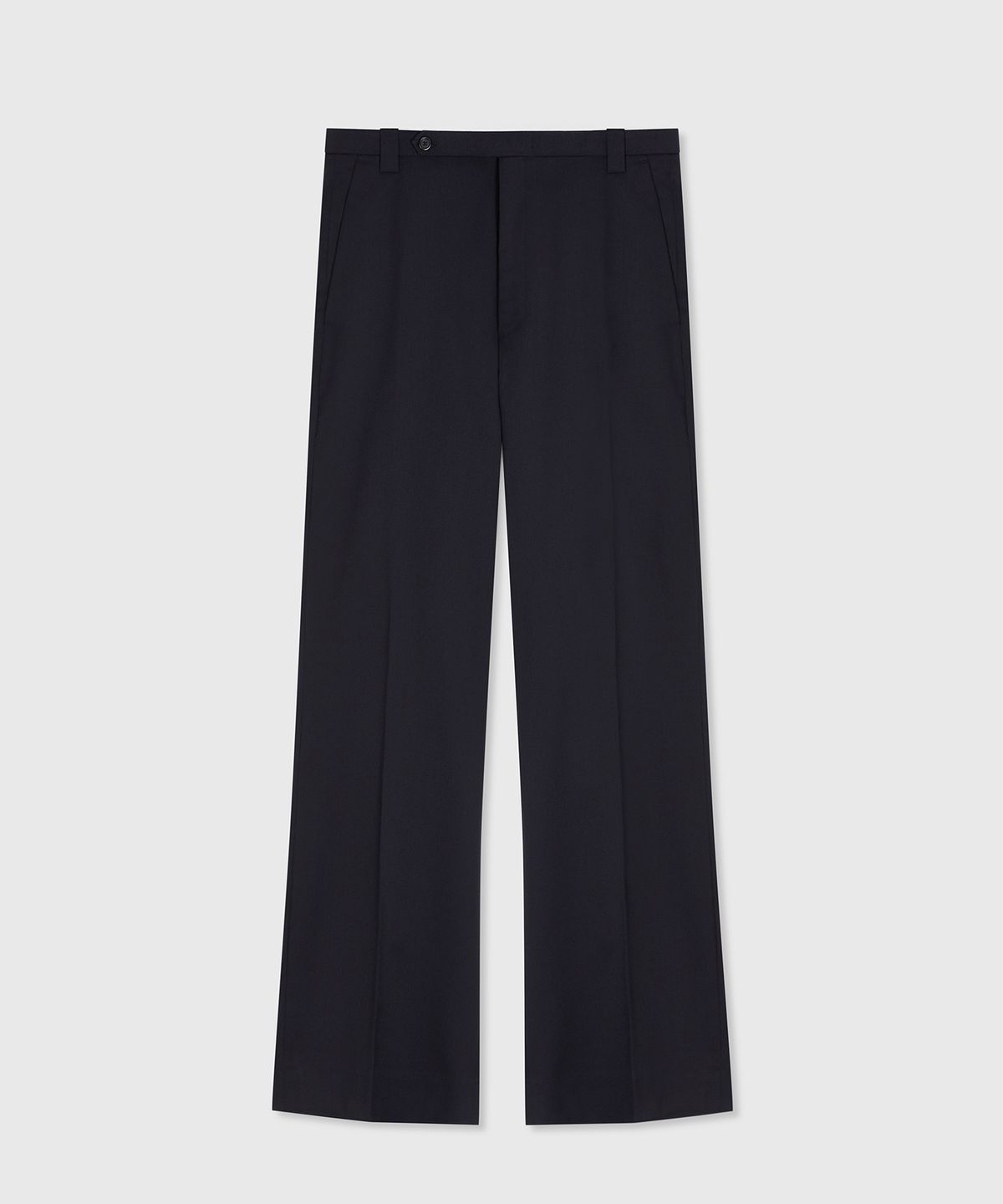 타일레(TAILLE) FONTA WOOL DRESS TROUSERS CLASSIC NAVY