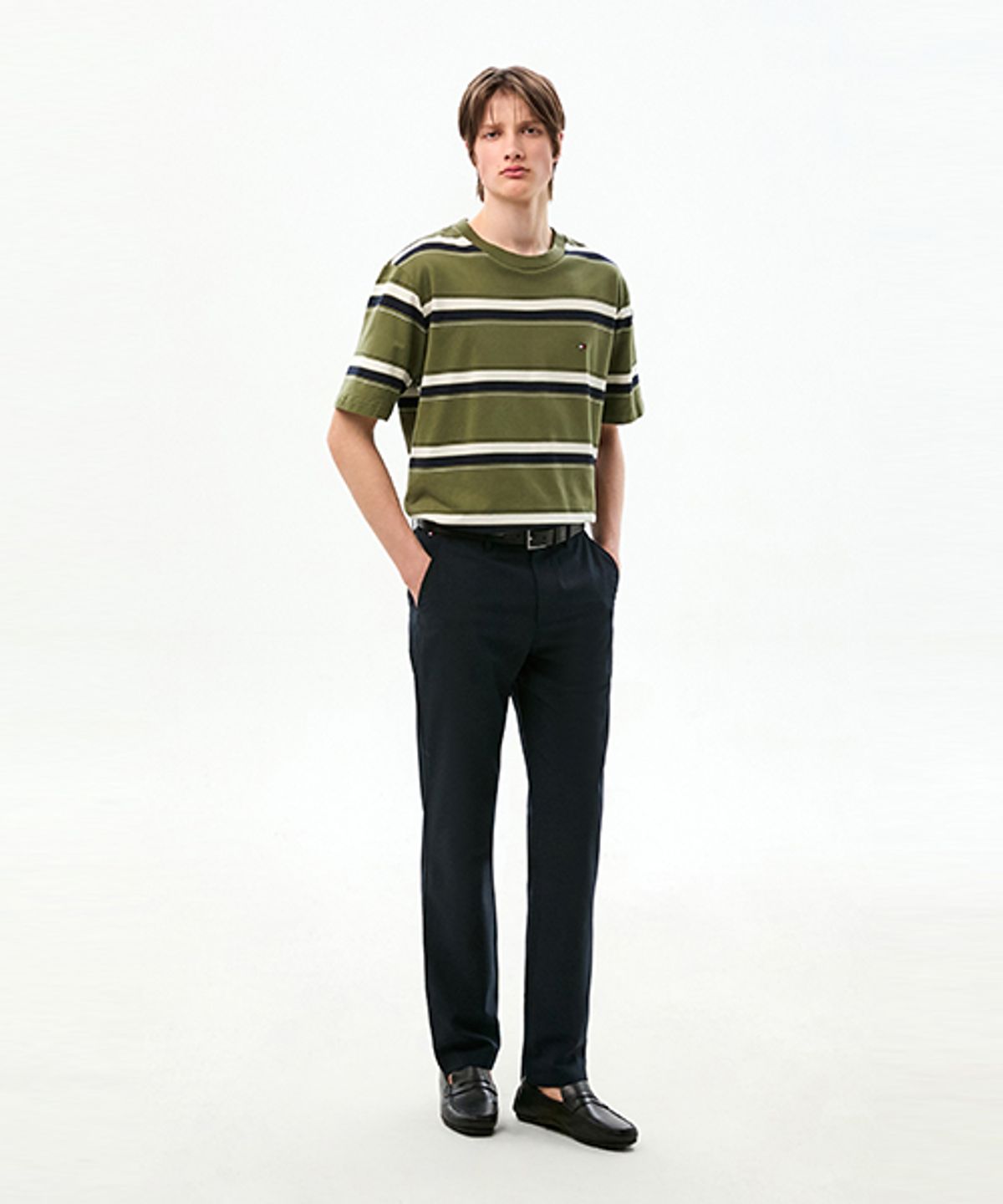 타미힐피거(TOMMY HILFIGER) 덴톤 핏 드라이터치 팬츠 (T12G1WPC120MT2DW5)