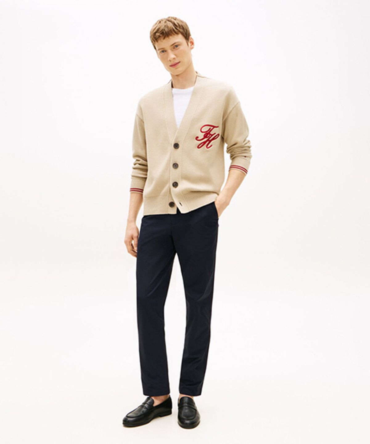타미힐피거(TOMMY HILFIGER) 덴톤 쿨 터치 테크 치노 팬츠 (T12G1WPC110MT1DW5)