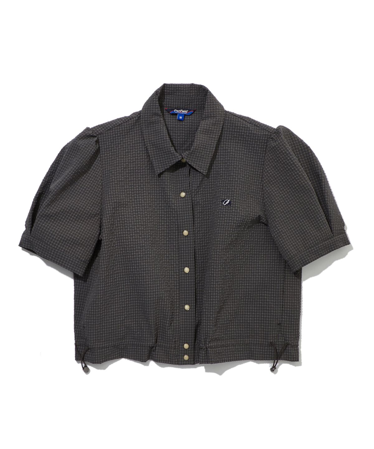 펜필드(PENFIELD) 깅엄체크 셋업 셔츠 차콜_FS2WR90F