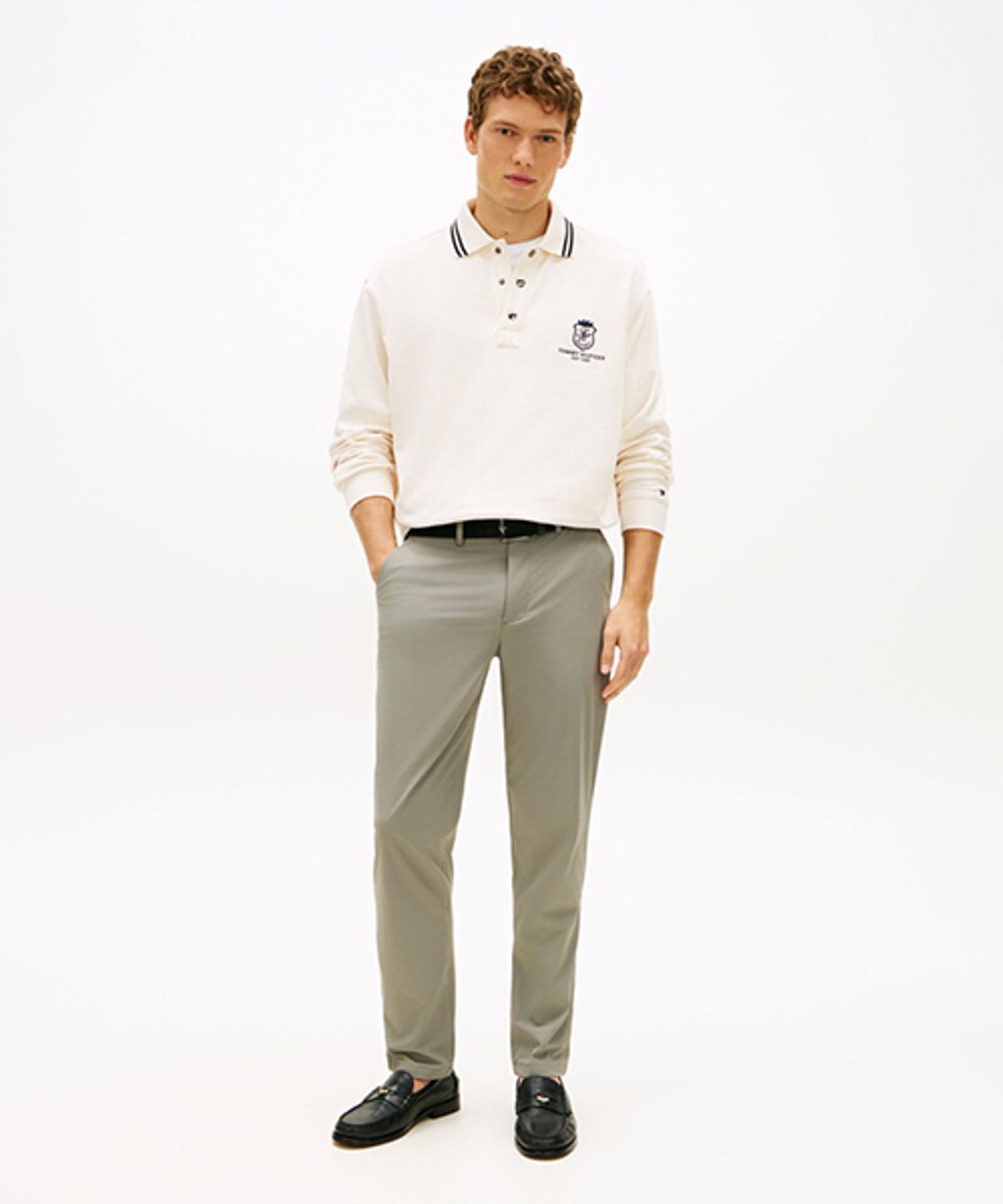 타미힐피거(TOMMY HILFIGER) 덴톤 쿨 터치 테크 치노 팬츠 (T12G1WPC110MT1PR2)